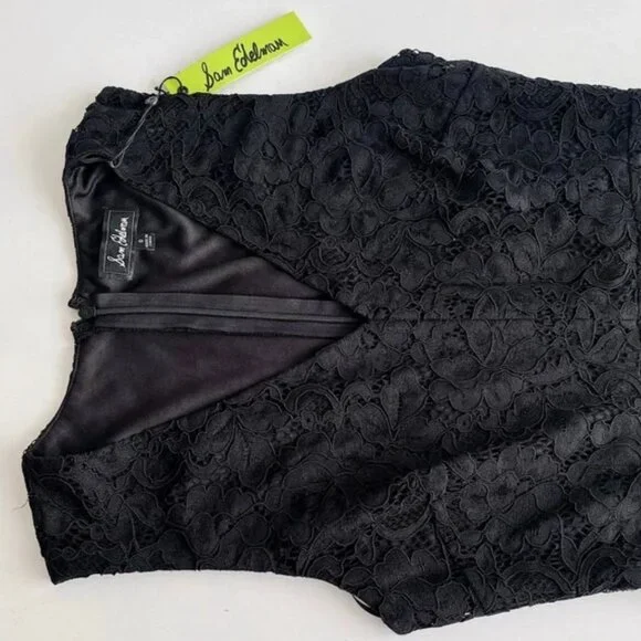 NEW! ✨SAM EDELMAN✨ Ruffle Tiered Lace Dress SIZE 0 - Picture 3 of 4